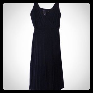 Arden B. cocktail style dress with Gold Straps